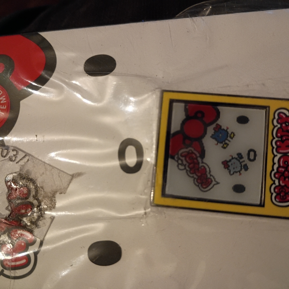 Hello Kitty Yellow Keychain